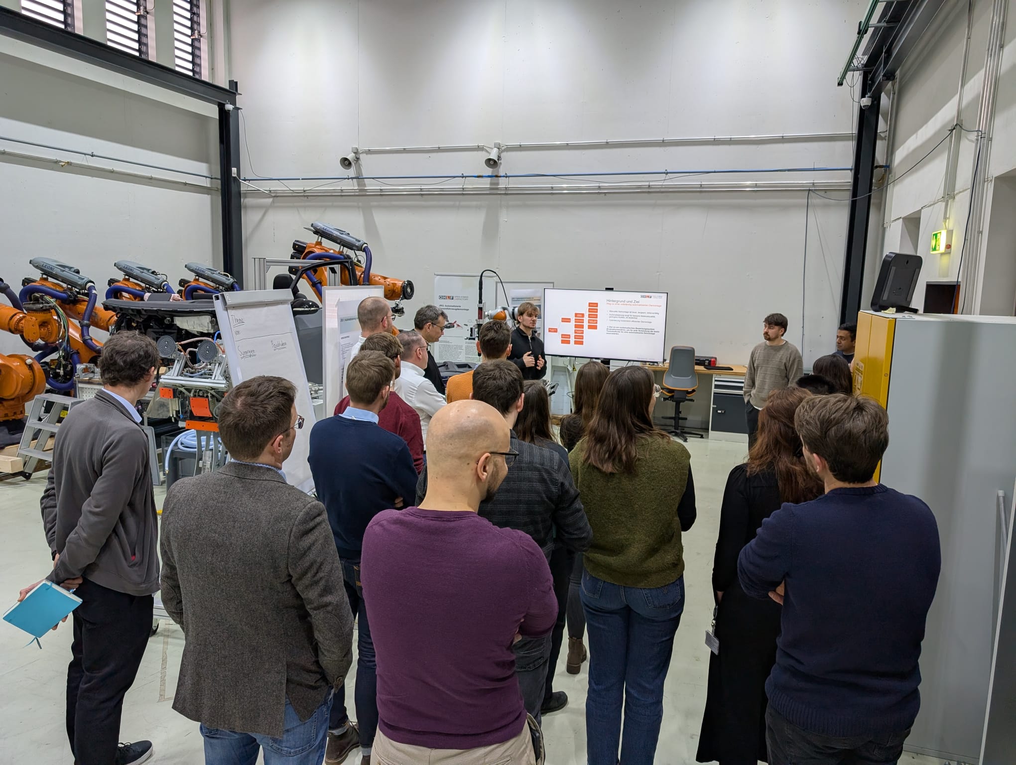 Pitch und Vorstellung der Ergebnisse aus den JRGs.