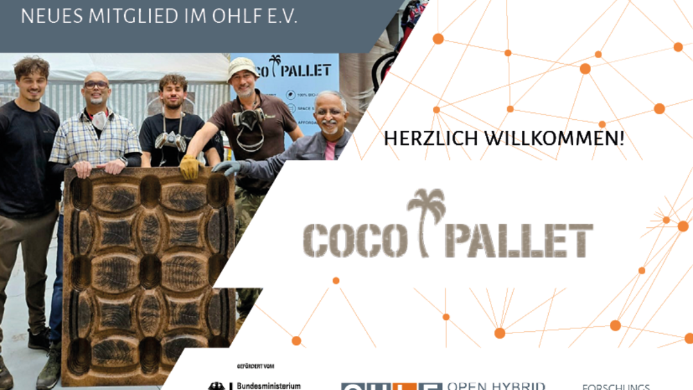 CocoPallet erweitert das Netzwerk des OHLF e.V.