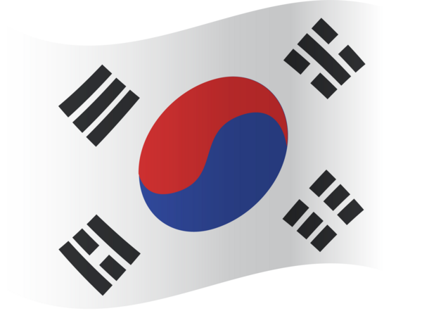 Fahne Korea